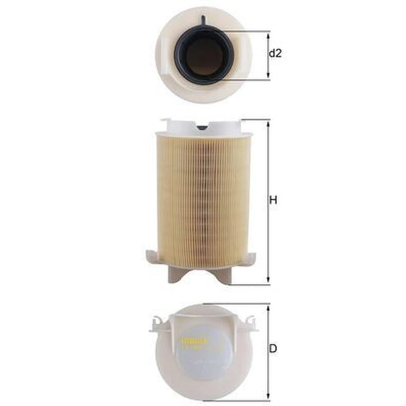 Mahle Engine Air Filter LX 1566