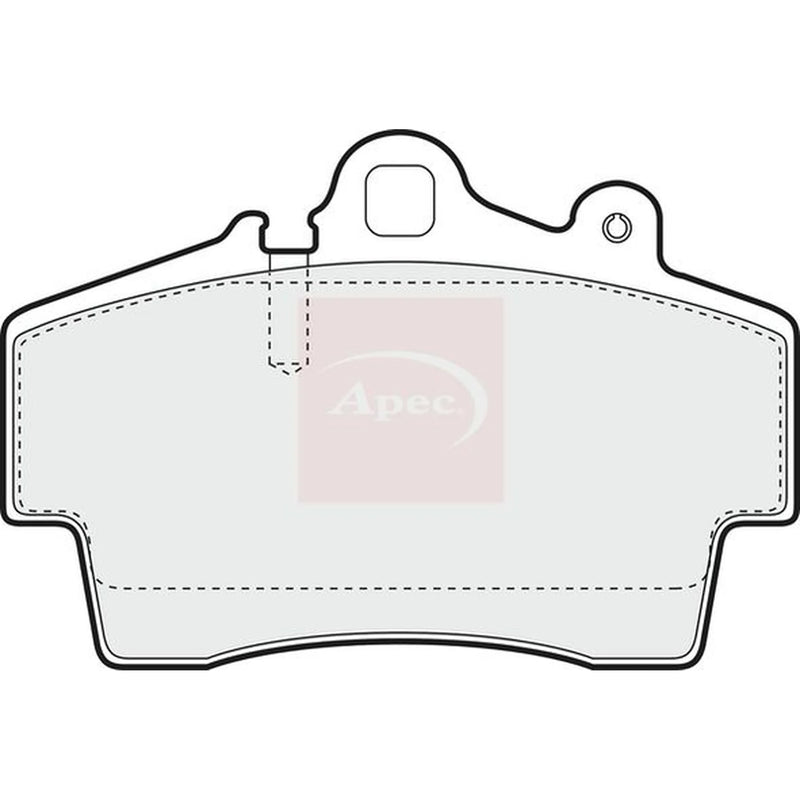 Apec Front Brake Pad Set PAD1068