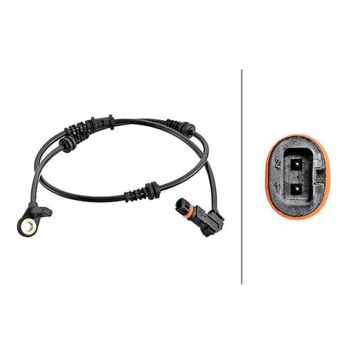 Hella ABS Wheel Speed Sensor Front 6PU 230 048-261