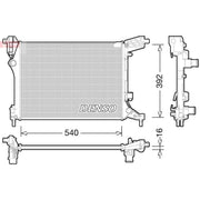 Denso Engine Radiator fits Fiat 500L 2012 on 1.4