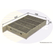 Comline Cabin Air Filter (Pollen Filter) EKF296A