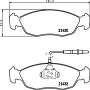 Mintex Front Brake Pad Set MDB1662