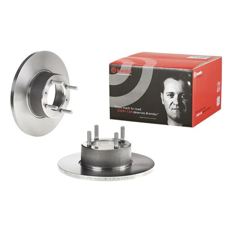 Brembo 2 x Solid Front Brake Discs 08.2565.30-x2