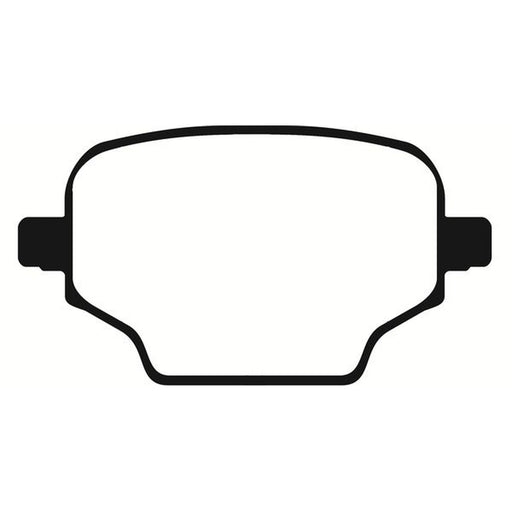 Abtex Rear Brake Pad Set PLU4649