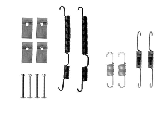 Textar Brake Shoe Accessory Kit Rear 97043700