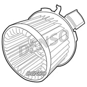 Denso Heater Blower Fan DEA21004