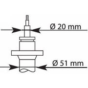 KYB Shock Absorber Damper Strut Front 364021