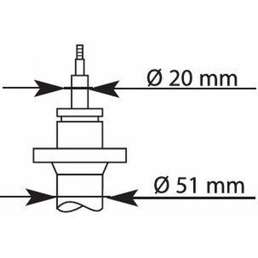 KYB Shock Absorber Damper Strut Front 374008