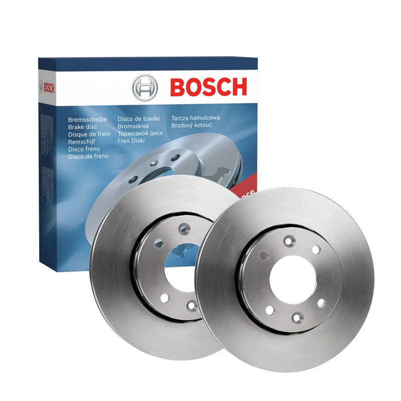 Bosch 2 x Vented Front Brake Discs 0986479353-x2