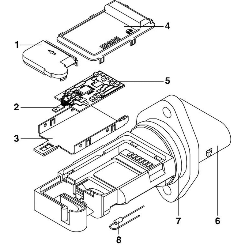 Bosch MAF Sensor (Mass Air Flow) 0 280 218 119