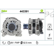 Valeo Car Alternator 12V 443391