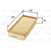 Valeo Engine Air Filter 585282