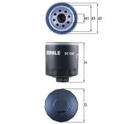 Mahle Engine Oil Filter OC 1539
