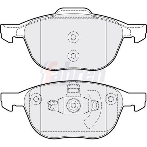Fahren Front Brake Pad Set FBP3082