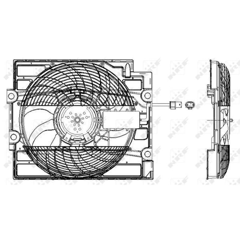 NRF Engine Cooling Fan 47211