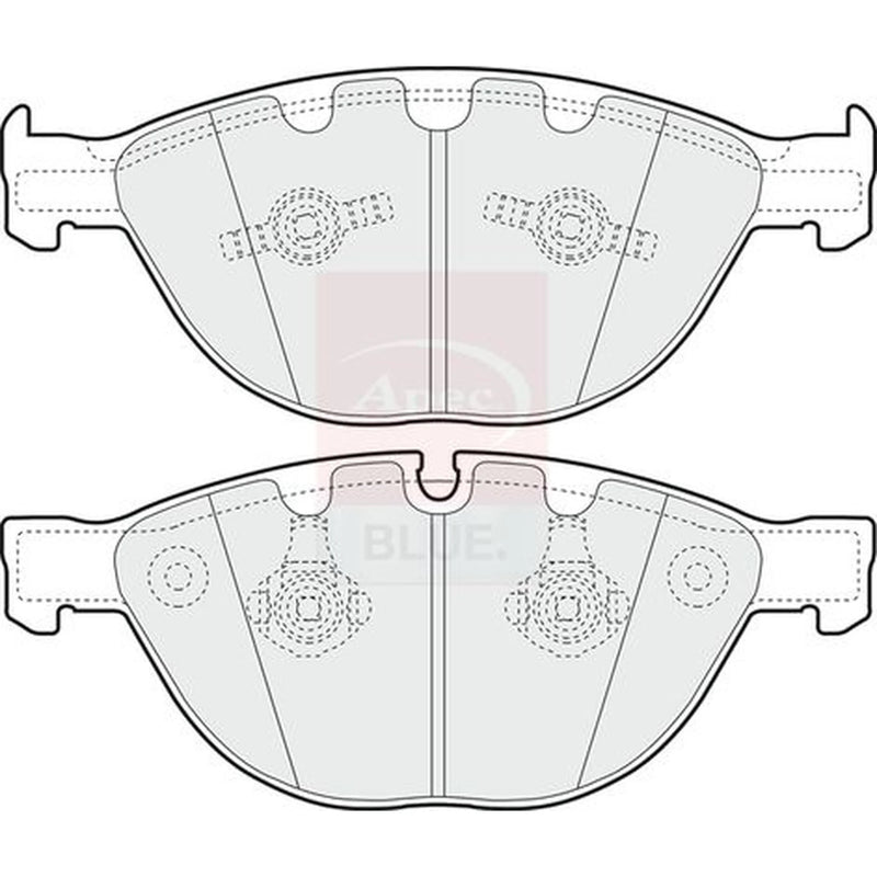 Apec Front Brake Pad Set PD3575