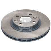 Febi 2 x Front Brake Discs 196212-x2