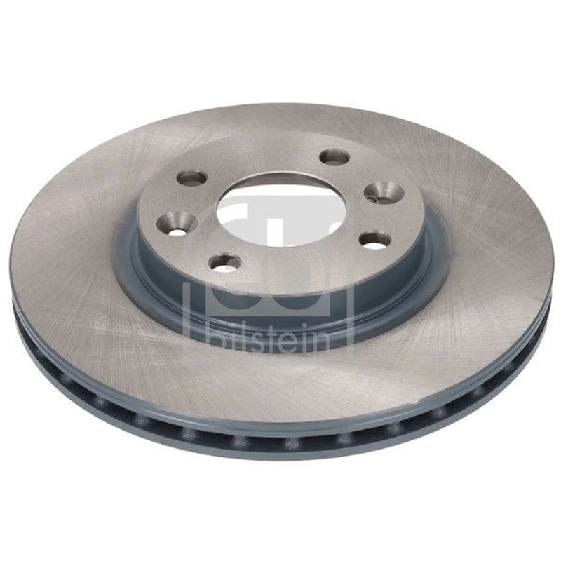 Febi 2 x Front Brake Discs 196212-x2