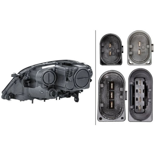 Hella Headlight Headlamp W5W Right 1EL 263 064-021
