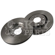 Key Parts 2 x Front Brake Discs KBD4245-x2