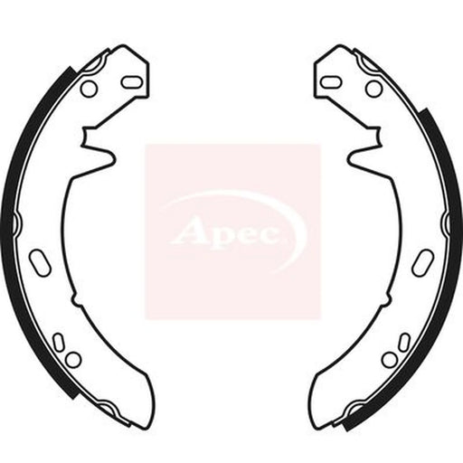 Apec Parking Brake Shoe Set SHU601