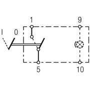 Hella Electrical Switch 6EH 007 832-011