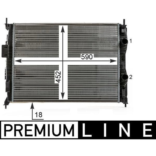 Mahle Engine Radiator CR 14 000P
