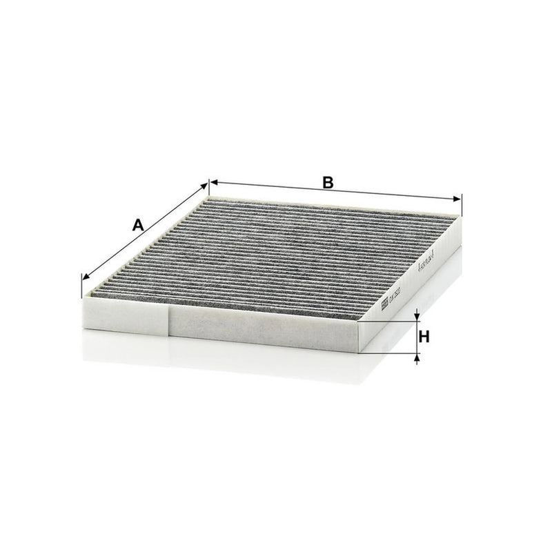 MANN-FILTER Cabin Air Filter (Pollen Filter) Driver's Side CUK 2620