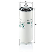 MANN-FILTER Fuel Filter Element WDK 11 102/9