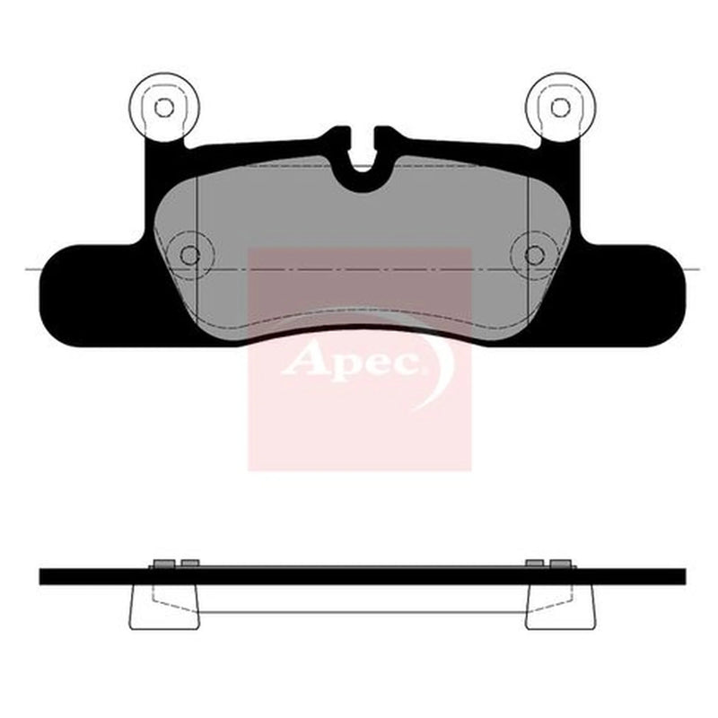 Apec Rear Brake Pad Set PAD2479