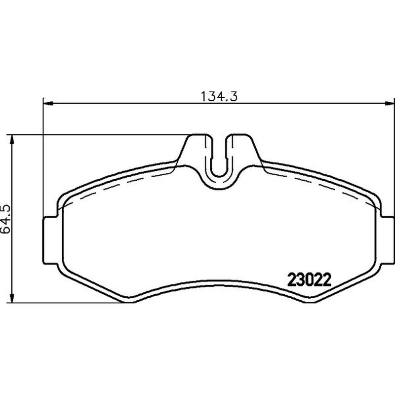 Mintex Front Brake Pad Set MDB1967