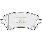 NAPA Front Brake Pad Set NBP1298