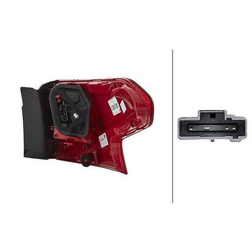 Hella Tail Light / Lamp P21W Left 2SD 354 823-011