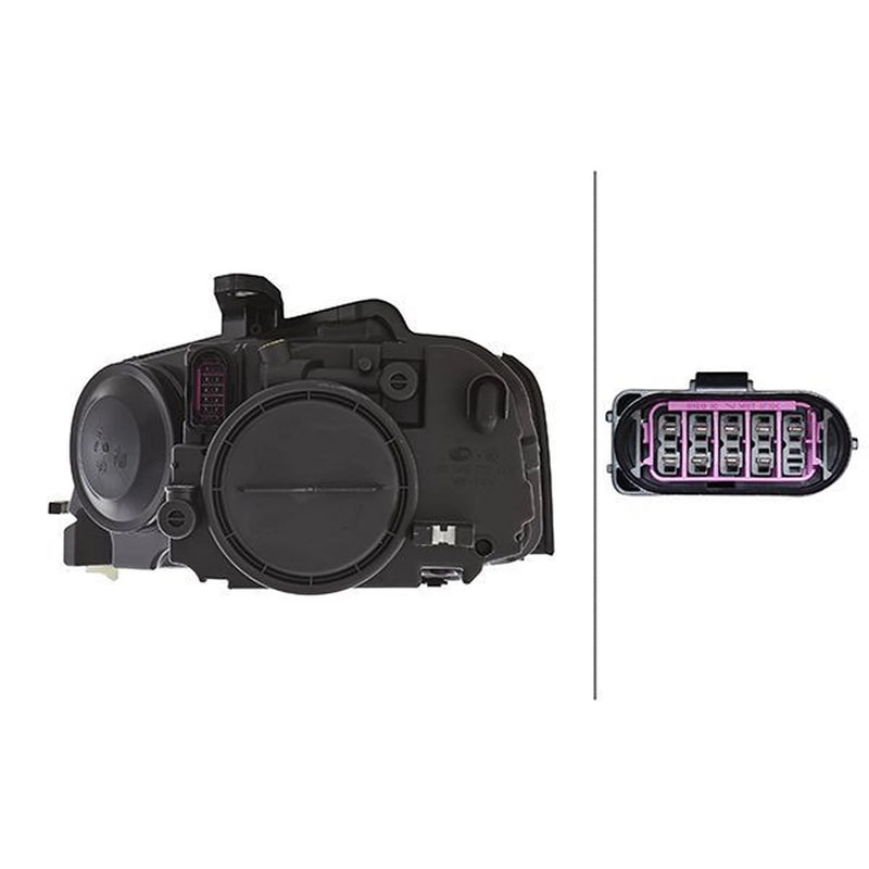 Hella Headlight Headlamp PSY24W Right 1EJ 009 648-021