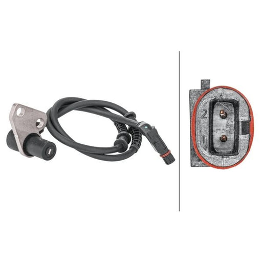 Hella ABS Wheel Speed Sensor Front 6PU 012 806-821