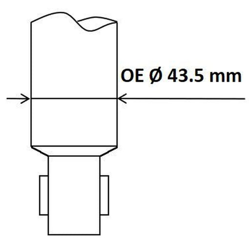 KYB Shock Absorber Damper Strut Rear 349067