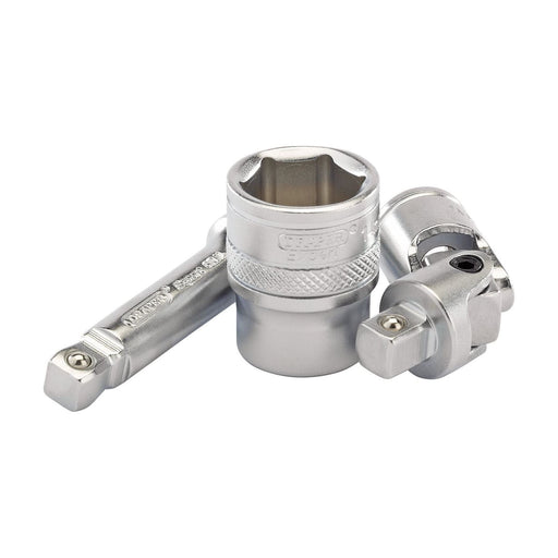 Draper Metric Socket Set, 1/4", 3/8" and 1/2" Sq. Dr. (149 Piece) 16461 Draper  - Town Parts