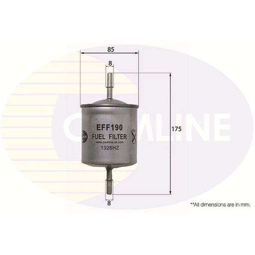 Comline Fuel Filter Element EFF190