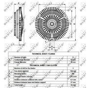 NRF Radiator Fan Clutch 49535