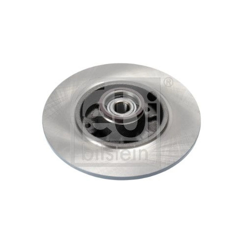 Febi 2 x Solid Rear Brake Discs 175477-x2