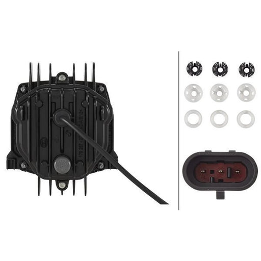 Hella Headlight Headlamp LED Right 1BL 010 820-801