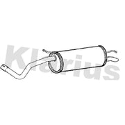 Klarius Box With Tail Pipe Rear VW881P