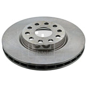 Febi 2 x Internally Vented Front Brake Discs 14077