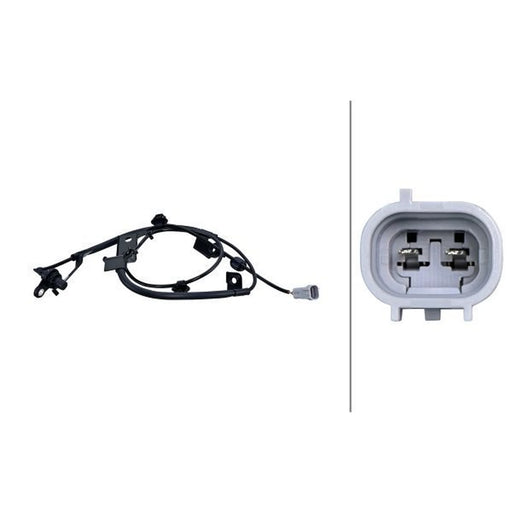 Hella ABS Wheel Speed Sensor Front Left 6PU 230 048-741