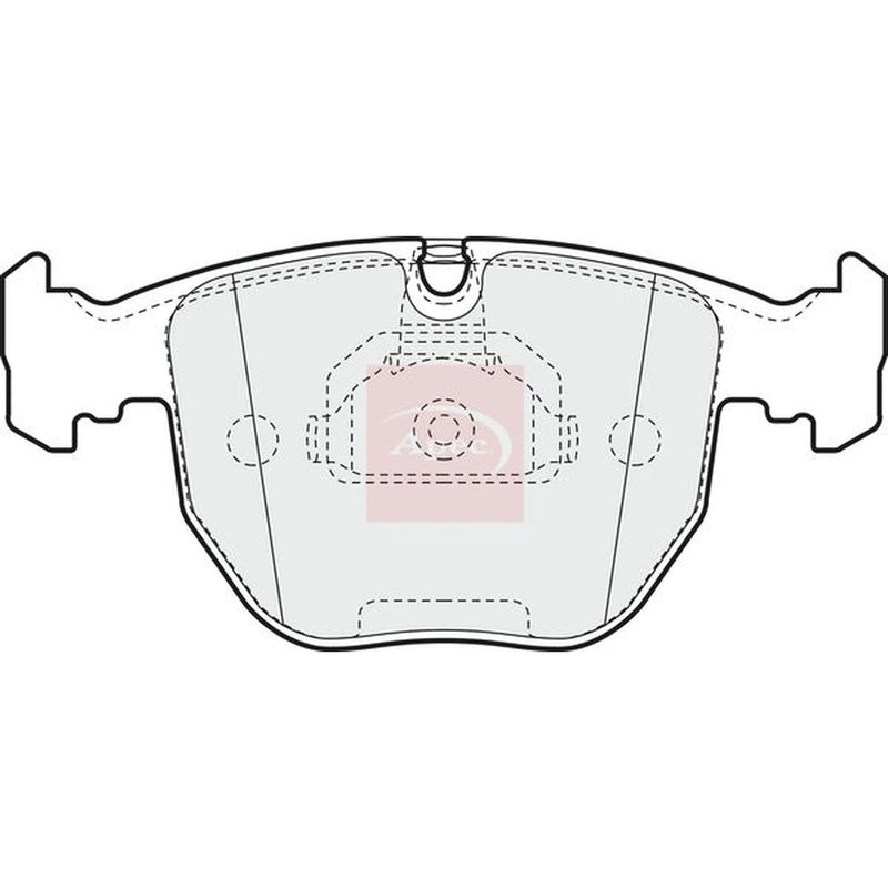 Apec Front Brake Pad Set PAD948