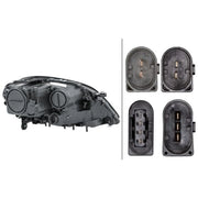Hella Headlight Headlamp W5W Left 1EL 263 064-011
