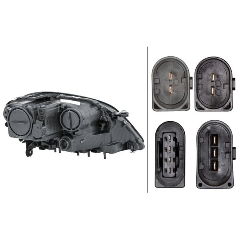 Hella Headlight Headlamp W5W Left 1EL 263 064-011