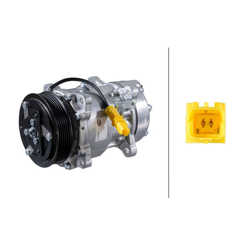 Hella Air Conditioning Compressor 8FK 366 200-551