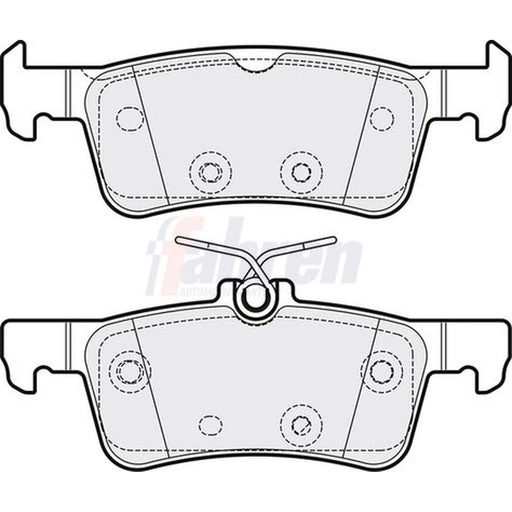 Fahren Rear Brake Pad Set FBP3848