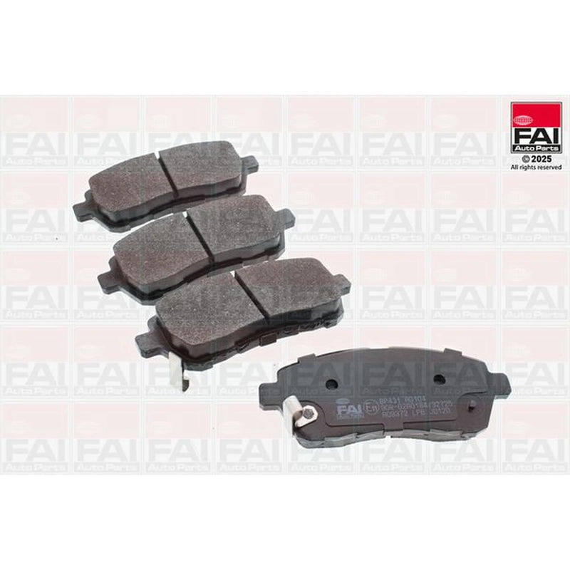 FAI Front Brake Pad Set BP431